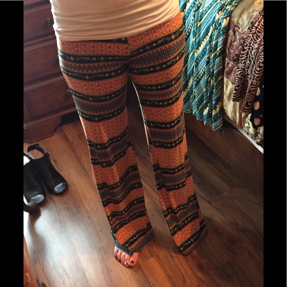 Stretch flair leg bottoms